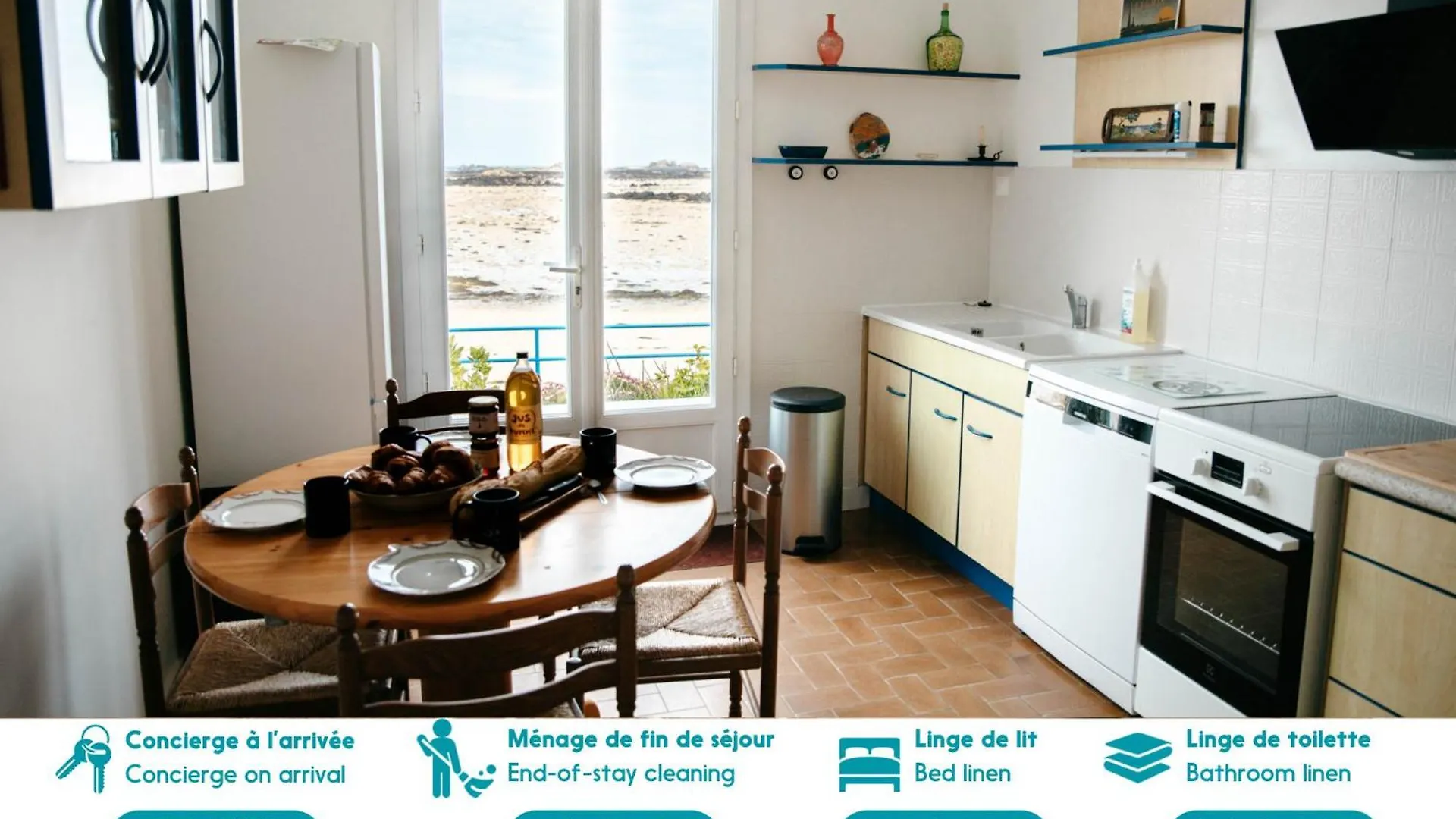 Belle Maison Pour 8 Sur La Plage De Kervenni Plouguerneau Holiday home